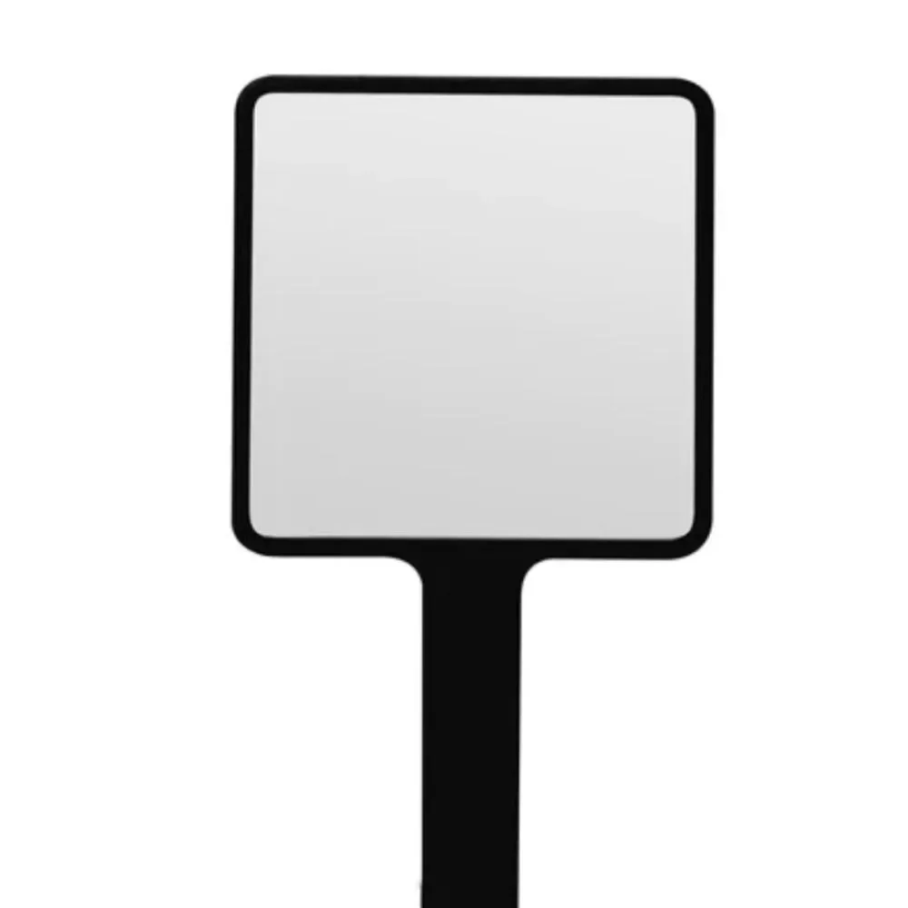 Impressions SLAYssentials Square Hand Mirror- Black